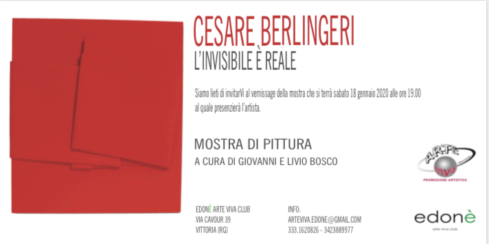 invito personale Cesare Berlingeri
